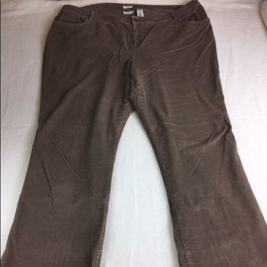 Brown corduroy pants